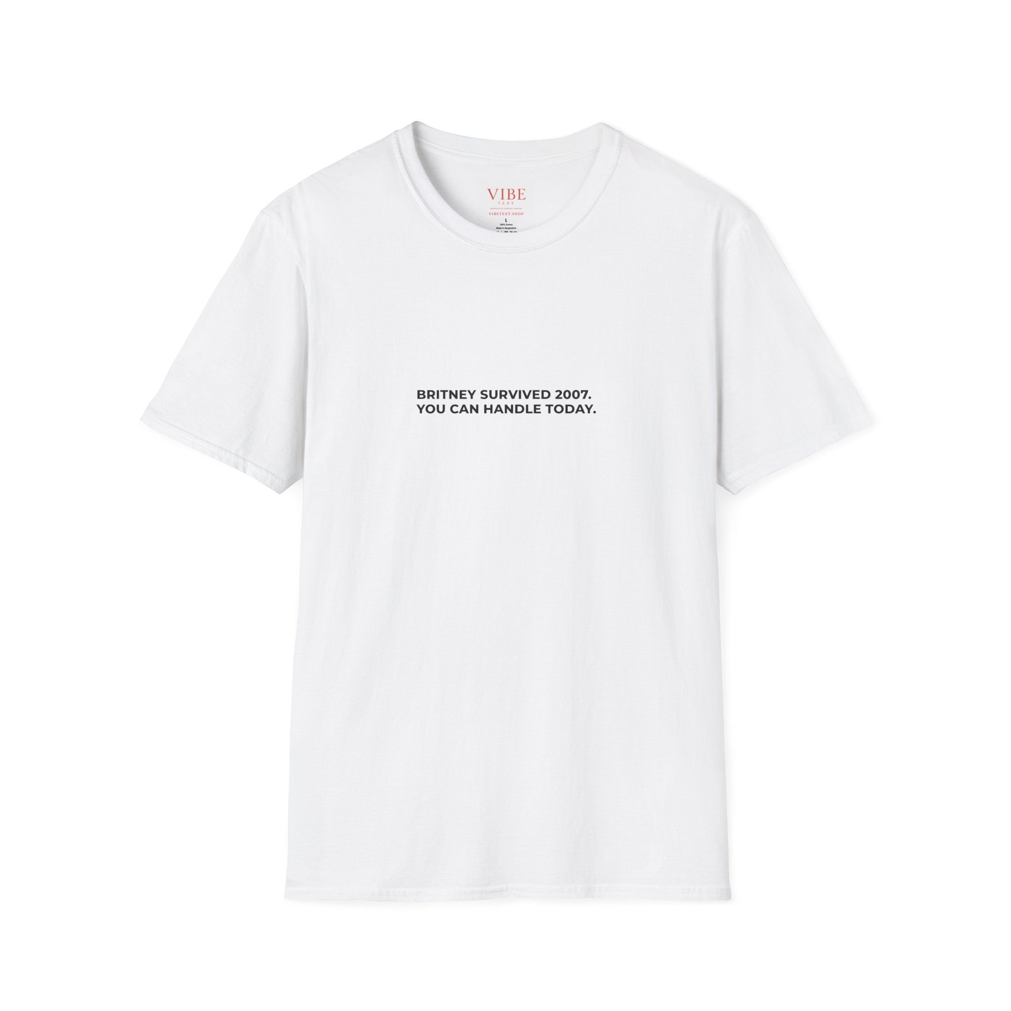Britney Survived 2007 You Can Handle Today Tee